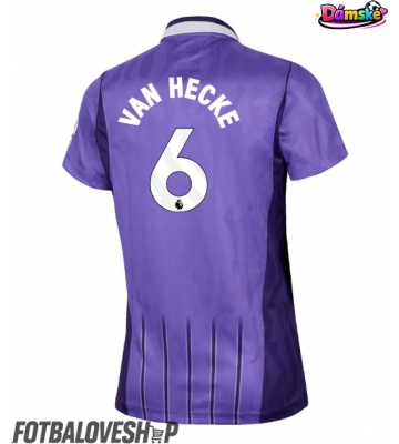 Tottenham Hotspur Jan Paul van Hecke #6 Dámské Alternativní Dres 2026-27 Krátký Rukáv