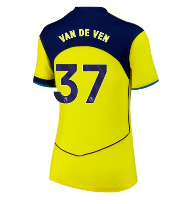 Tottenham Hotspur Micky van de Ven #37 Dámské Alternativní Dres 2025-26 Krátký Rukáv