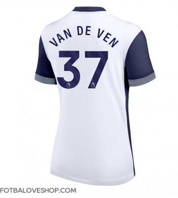 Tottenham Hotspur Micky van de Ven #37 Dámské Domácí Dres 2024-25 Krátký Rukáv