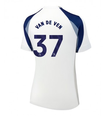 Tottenham Hotspur Micky van de Ven #37 Dámské Domácí Dres 2025-26 Krátký Rukáv