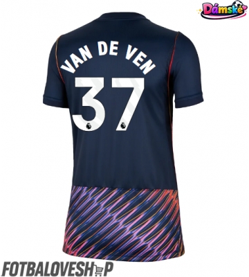Tottenham Hotspur Micky van de Ven #37 Dámské Venkovní Dres 2026-27 Krátký Rukáv
