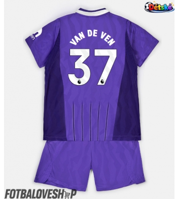 Tottenham Hotspur Micky van de Ven #37 Dětské Alternativní Dres 2026-27 Krátký Rukáv (+ trenýrky)
