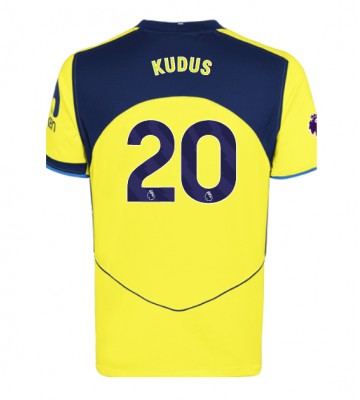Tottenham Hotspur Mohammed Kudus #20 Alternativní Dres 2025-26 Krátký Rukáv