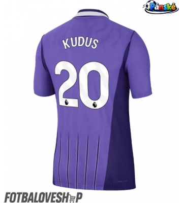 Tottenham Hotspur Mohammed Kudus #20 Alternativní Dres 2026-27 Krátký Rukáv