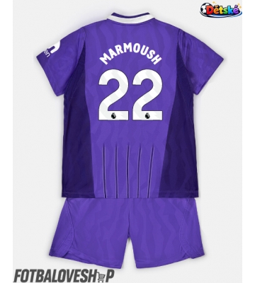 Tottenham Hotspur Omar Marmoush #22 Dětské Alternativní Dres 2026-27 Krátký Rukáv (+ trenýrky)