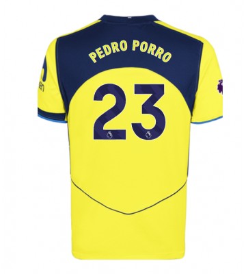 Tottenham Hotspur Pedro Porro #23 Alternativní Dres 2025-26 Krátký Rukáv