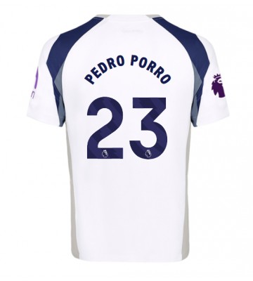 Tottenham Hotspur Pedro Porro #23 Domácí Dres 2025-26 Krátký Rukáv