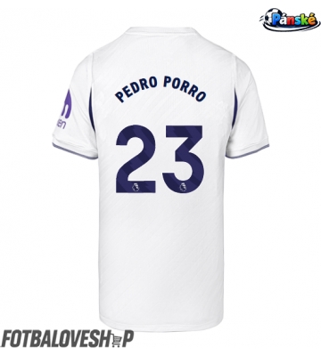 Tottenham Hotspur Pedro Porro #23 Domácí Dres 2026-27 Krátký Rukáv