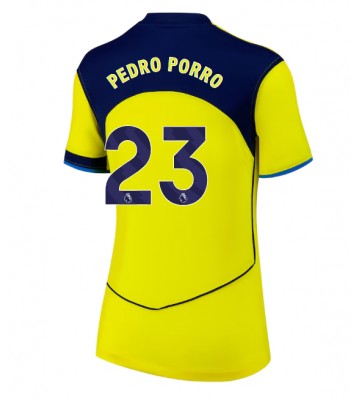 Tottenham Hotspur Pedro Porro #23 Dámské Alternativní Dres 2025-26 Krátký Rukáv