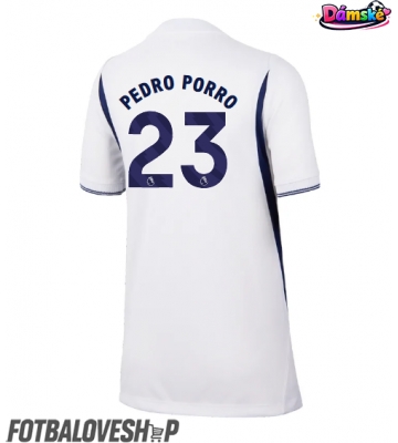 Tottenham Hotspur Pedro Porro #23 Dámské Domácí Dres 2026-27 Krátký Rukáv