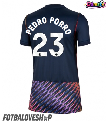 Tottenham Hotspur Pedro Porro #23 Dámské Venkovní Dres 2026-27 Krátký Rukáv