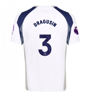 Tottenham Hotspur Radu Dragusin #3 Domácí Dres 2025-26 Krátký Rukáv