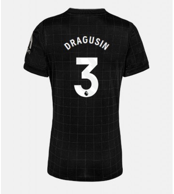 Tottenham Hotspur Radu Dragusin #3 Dámské Venkovní Dres 2025-26 Krátký Rukáv