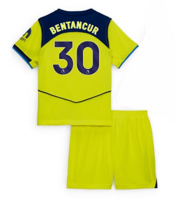 Tottenham Hotspur Rodrigo Bentancur #30 Dětské Alternativní Dres 2025-26 Krátký Rukáv (+ trenýrky)
