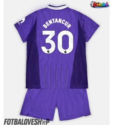 Tottenham Hotspur Rodrigo Bentancur #30 Dětské Alternativní Dres 2026-27 Krátký Rukáv (+ trenýrky)
