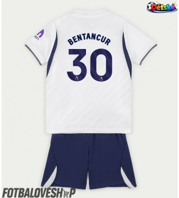 Tottenham Hotspur Rodrigo Bentancur #30 Dětské Domácí Dres 2026-27 Krátký Rukáv (+ trenýrky)