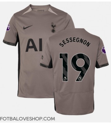 Tottenham Hotspur Ryan Sessegnon #19 Alternativní Dres 2023-24 Krátký Rukáv
