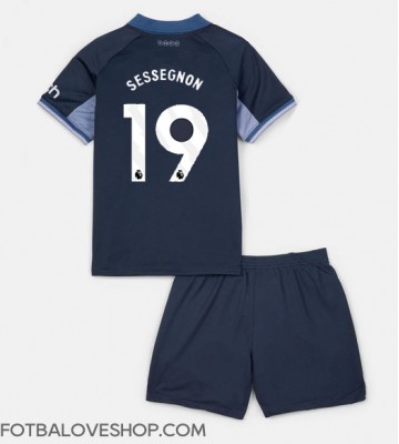 Tottenham Hotspur Ryan Sessegnon #19 Dětské Venkovní Dres 2023-24 Krátký Rukáv (+ trenýrky)