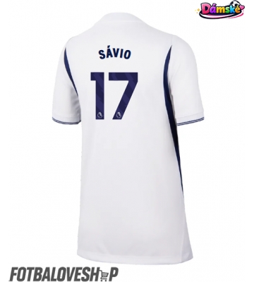 Tottenham Hotspur Savio #17 Dámské Domácí Dres 2026-27 Krátký Rukáv