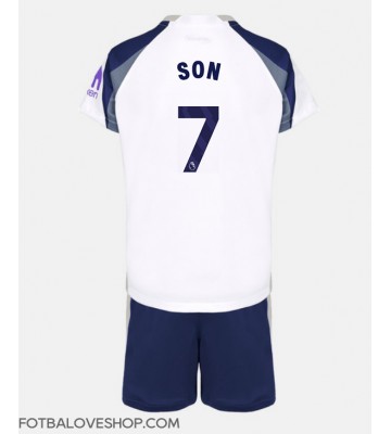 Tottenham Hotspur Son Heung-min #7 Dětské Domácí Dres 2025-26 Krátký Rukáv (+ trenýrky)