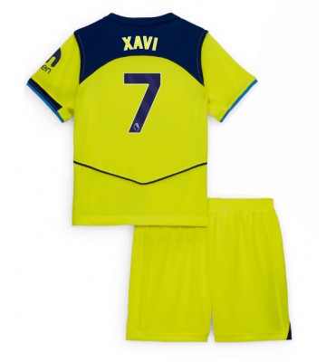 Tottenham Hotspur Xavi Simons #7 Dětské Alternativní Dres 2025-26 Krátký Rukáv (+ trenýrky)