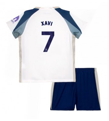 Tottenham Hotspur Xavi Simons #7 Dětské Domácí Dres 2025-26 Krátký Rukáv (+ trenýrky)