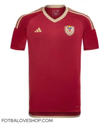 Venezuela Domácí Dres Copa America 2024 Krátký Rukáv