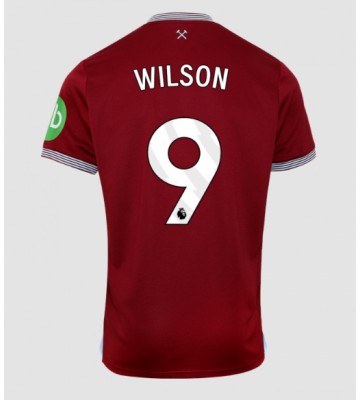 West Ham United Callum Wilson #9 Domácí Dres 2025-26 Krátký Rukáv