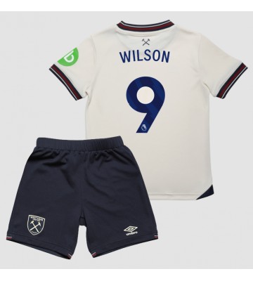 West Ham United Callum Wilson #9 Dětské Venkovní Dres 2025-26 Krátký Rukáv (+ trenýrky)