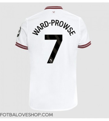 West Ham United James Ward-Prowse #7 Venkovní Dres 2023-24 Krátký Rukáv