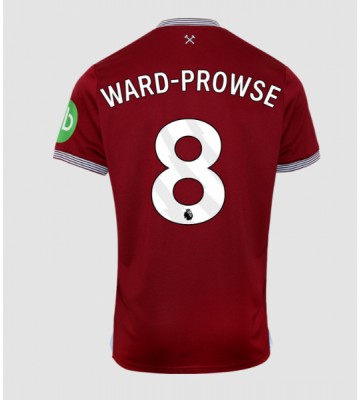West Ham United James Ward-Prowse #8 Domácí Dres 2025-26 Krátký Rukáv