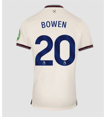 West Ham United Jarrod Bowen #20 Venkovní Dres 2025-26 Krátký Rukáv