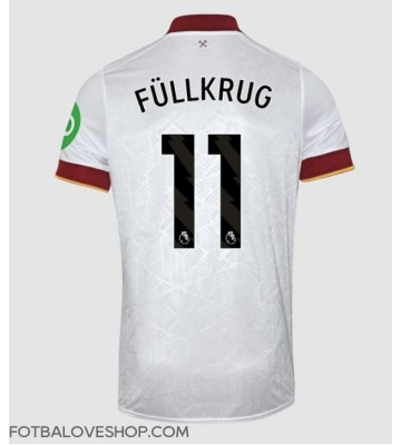 West Ham United Niclas Fullkrug #11 Alternativní Dres 2024-25 Krátký Rukáv