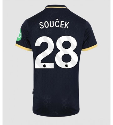 West Ham United Tomas Soucek #28 Alternativní Dres 2025-26 Krátký Rukáv