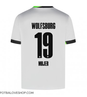 Wolfsburg Lovro Majer #19 Alternativní Dres 2024-25 Krátký Rukáv