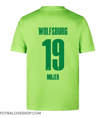 Wolfsburg Lovro Majer #19 Domácí Dres 2024-25 Krátký Rukáv