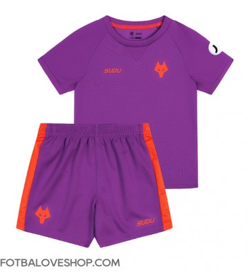 Wolves Dětské Alternativní Dres 2024-25 Krátký Rukáv (+ trenýrky)
