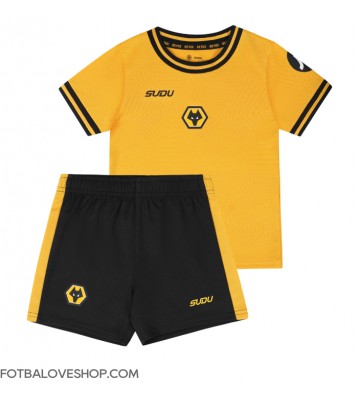 Wolves Dětské Domácí Dres 2024-25 Krátký Rukáv (+ trenýrky)
