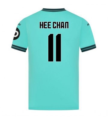 Wolves Hee-chan Hwang #11 Venkovní Dres 2025-26 Krátký Rukáv