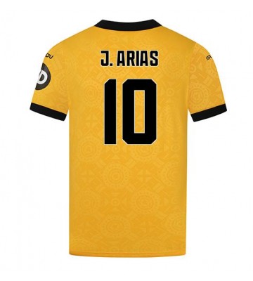 Wolves Jhon Arias #10 Domácí Dres 2025-26 Krátký Rukáv