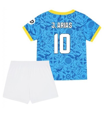 Wolves Jhon Arias #10 Dětské Alternativní Dres 2025-26 Krátký Rukáv (+ trenýrky)