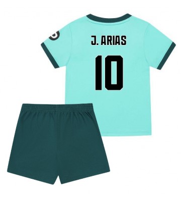 Wolves Jhon Arias #10 Dětské Venkovní Dres 2025-26 Krátký Rukáv (+ trenýrky)