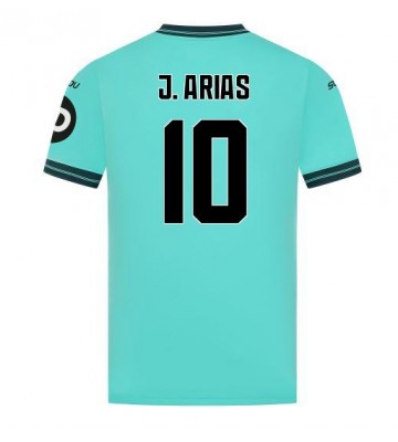 Wolves Jhon Arias #10 Venkovní Dres 2025-26 Krátký Rukáv