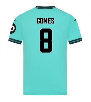Wolves Joao Gomes #8 Venkovní Dres 2025-26 Krátký Rukáv