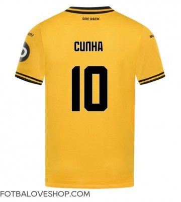 Wolves Matheus Cunha #10 Domácí Dres 2024-25 Krátký Rukáv