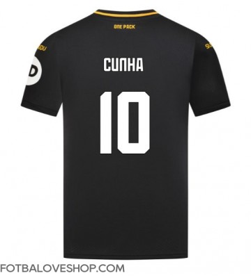 Wolves Matheus Cunha #10 Venkovní Dres 2024-25 Krátký Rukáv