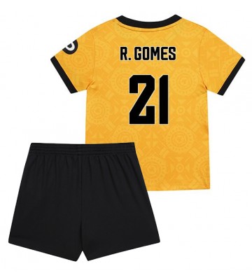 Wolves Rodrigo Gomes #21 Dětské Domácí Dres 2025-26 Krátký Rukáv (+ trenýrky)