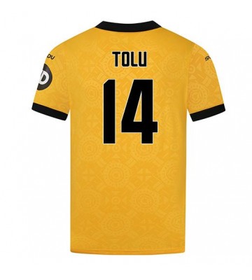 Wolves Tolu Arokodare #14 Domácí Dres 2025-26 Krátký Rukáv