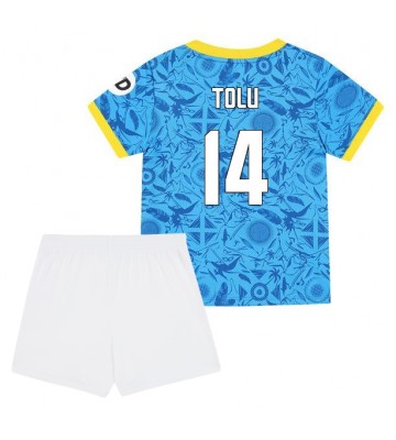 Wolves Tolu Arokodare #14 Dětské Alternativní Dres 2025-26 Krátký Rukáv (+ trenýrky)