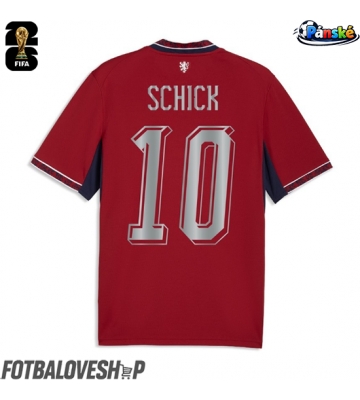 Česká republika Patrik Schick #10 Domácí Dres MS 2026 Krátký Rukáv